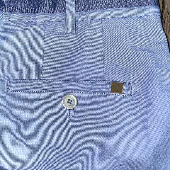 Massimo Dutti Men's Pants Size‎ 30 Blue Casual Fit Chino Cotton Blend MB - Picture 7 of 7